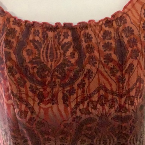 ❤️AXCESS, cap sleeve, scoop neck top, size Medium, fits more like a large. - Picture 2 of 7